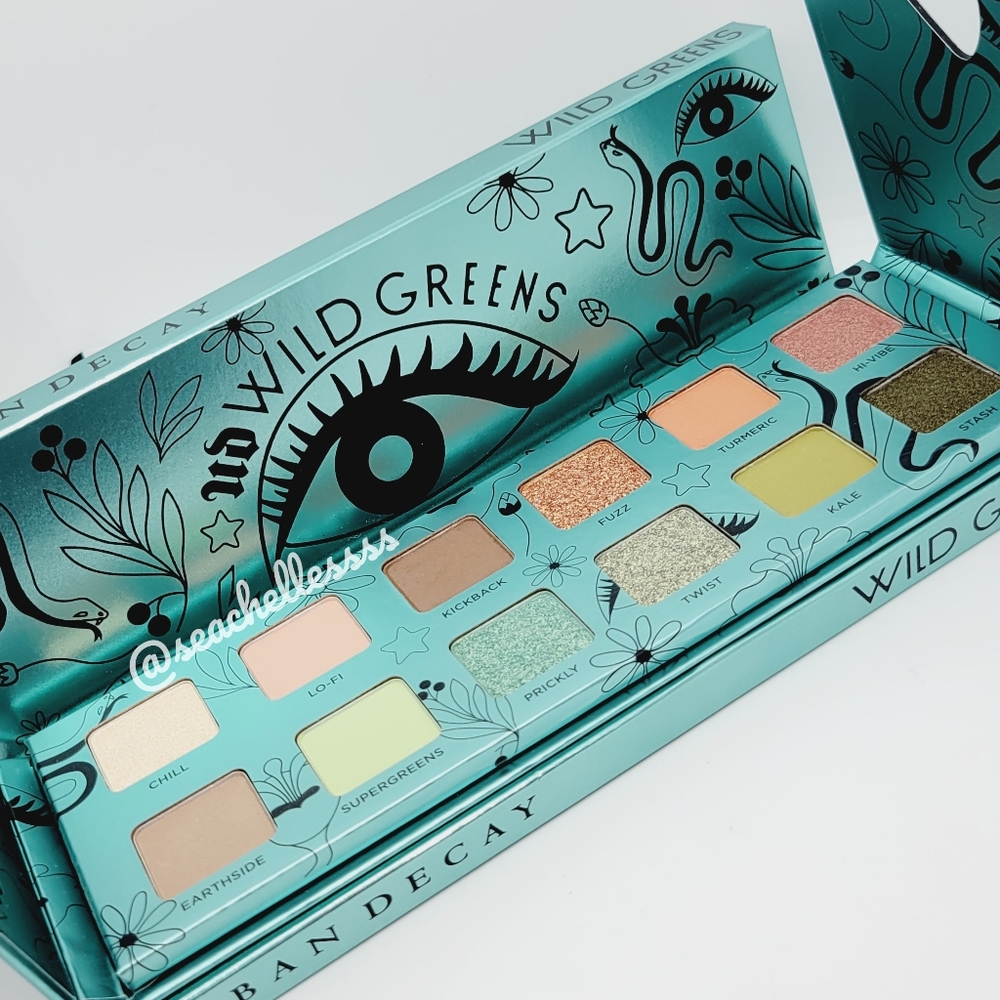 Urban Decay Wild Greens Eyeshadow Palette | Brand New in Box | Authentic | NWT